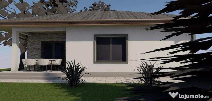 Casa moderna parter, zona excelenta 3 camere, teras? - 1