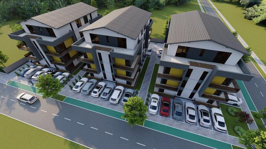 Apartamente 2 Camere | Proiect Modern | Giroc | Etaj 1 | 50mp + Terasa 12mp - 18