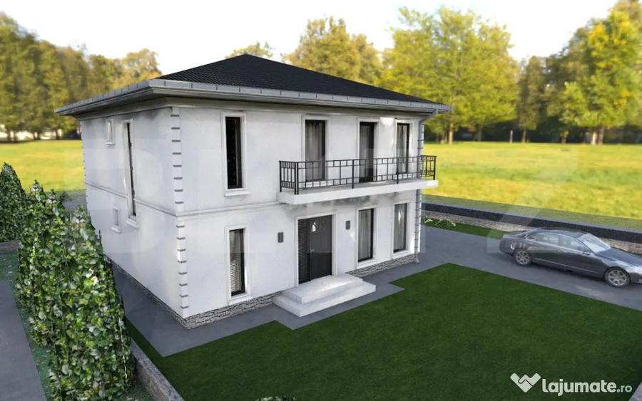 Casă cu 5 camere cu Teren 600 Mp în Centura