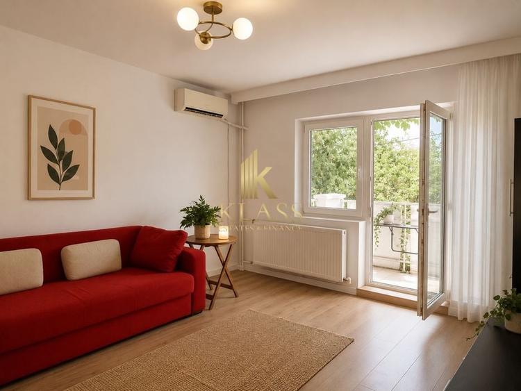 Apartament cu 2 camere decomandat, mobilat în Brâncoveanu