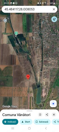 Teren de 1200 mp, în Costi