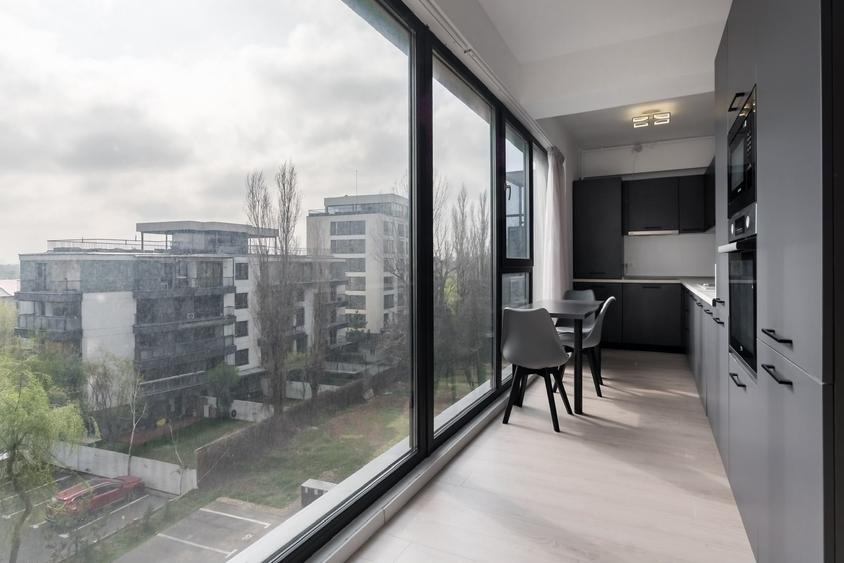 Apartament cu 2 camere, mobilat în Sisești