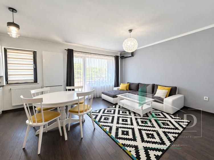 Apartament cu 2 camere semidecomandat, mobilat în Grigorescu