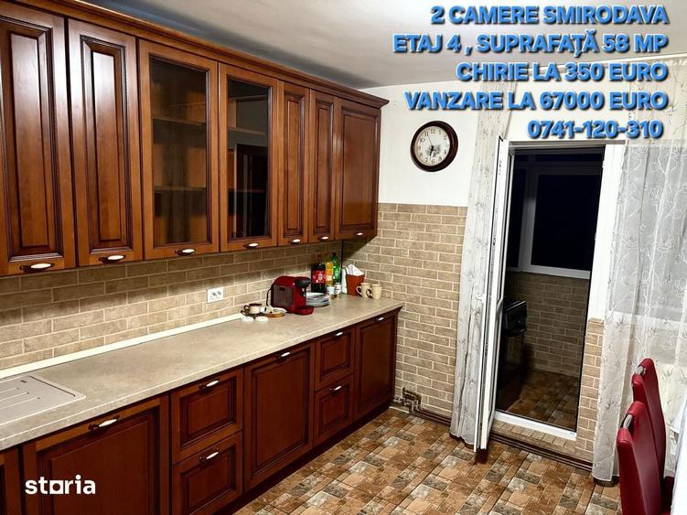 Apartament cu 2 camere decomandat în Central