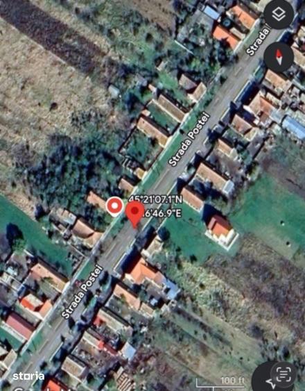 Casă cu 3 camere cu Teren 2600 Mp în Denta