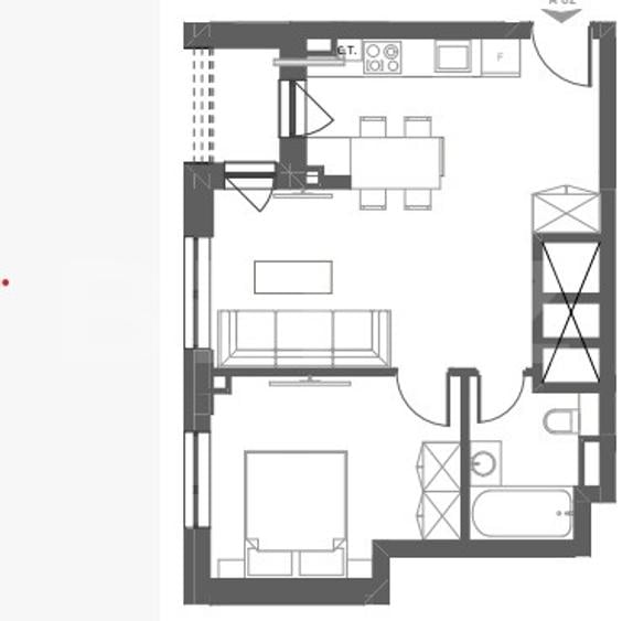 Comision 0%! Apartament 2 camere, finisat, balcon, garaj, zona Somesului - 7