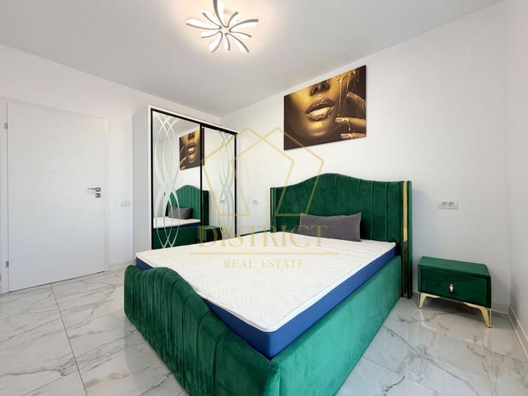 Apartament cu 3 camere semidecomandat, mobilat în Torontalului