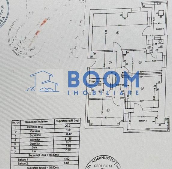 Apartament 3 camere | Centrala proprie | Proiect lift aprobat - 13