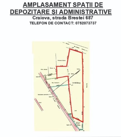 Spațiu industrial, de 1,575 mp, în Cernele