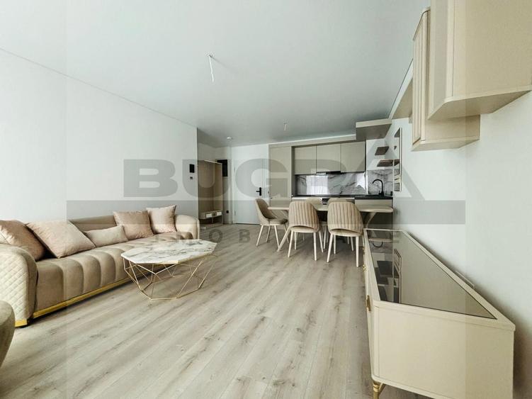Apartament cu 3 camere semidecomandat, mobilat în Zorilor