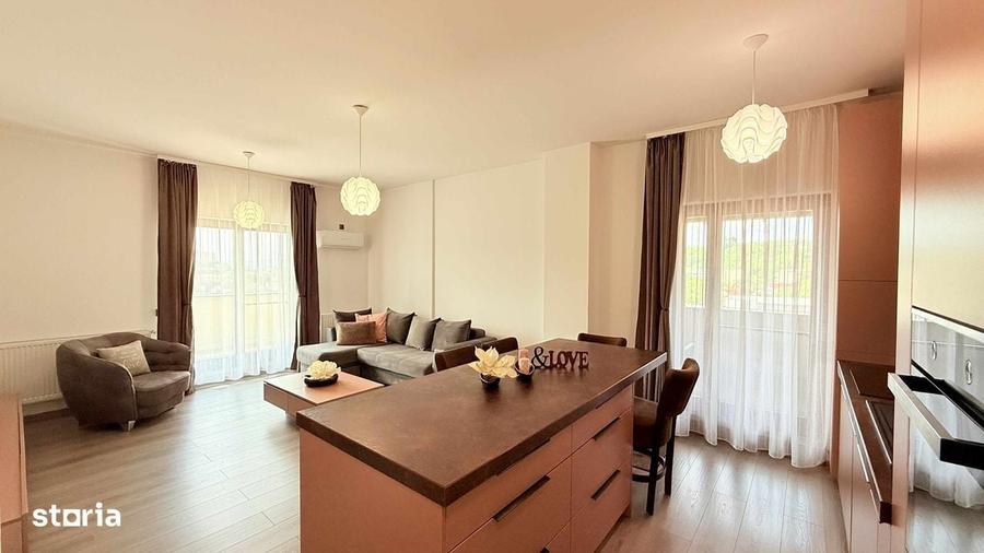 Inchiriez apartament cu 2 camere, modern utilat, 65mp zona Eon - 1