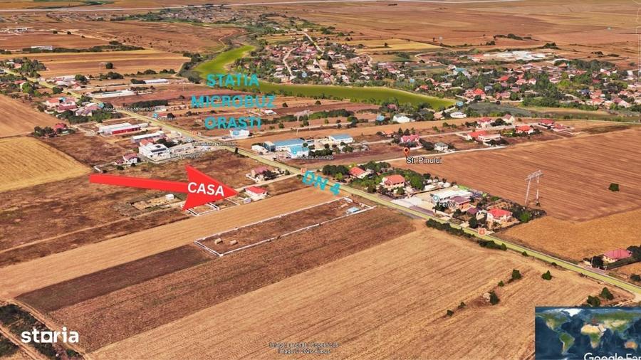 Casă cu 4 camere în Frumușani