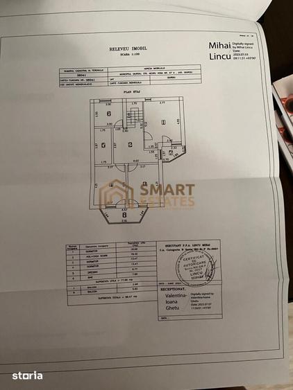 Casă cu 5 camere cu Teren 1000 Mp în Central