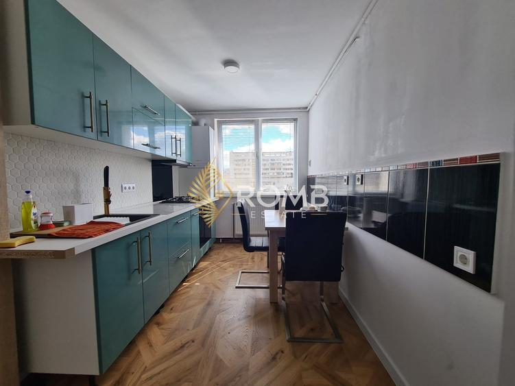 Apartament cu 3 camere semidecomandat, mobilat în Grigorescu