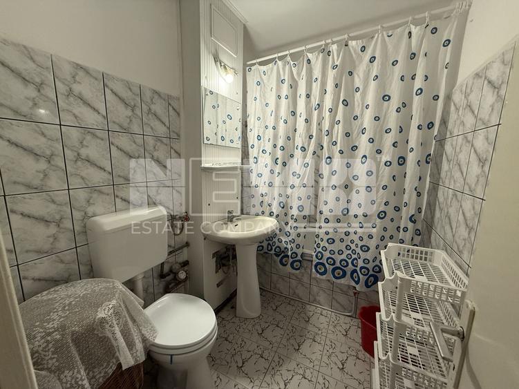 Apartament cu 2 camere nedecomandat, mobilat în Central