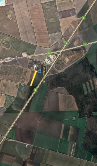 Teren Construcții intravilan de 32600 mp, în Ștefăneștii de Jos