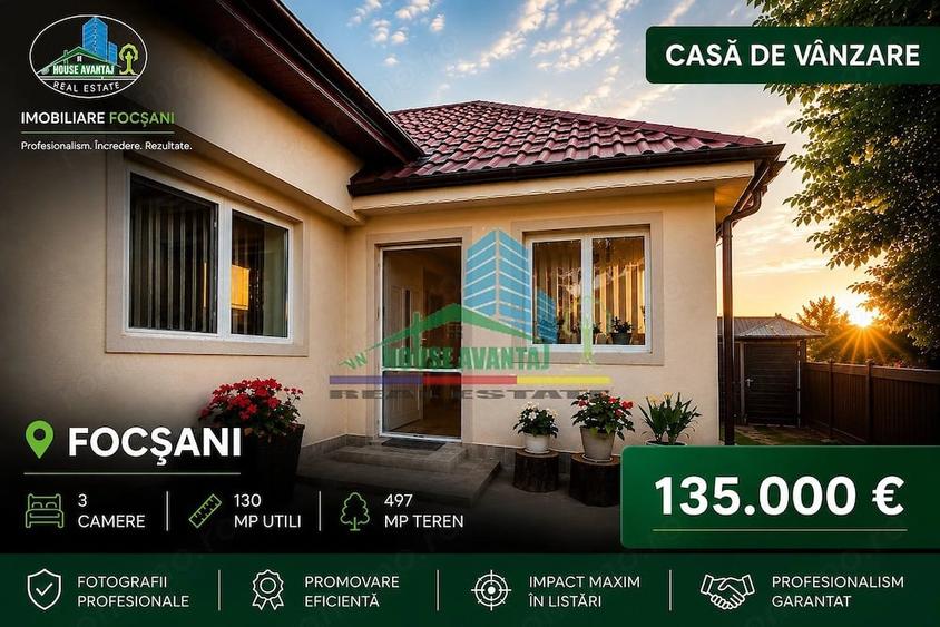 Casă cu 3 camere cu Teren 497 Mp în Bahne