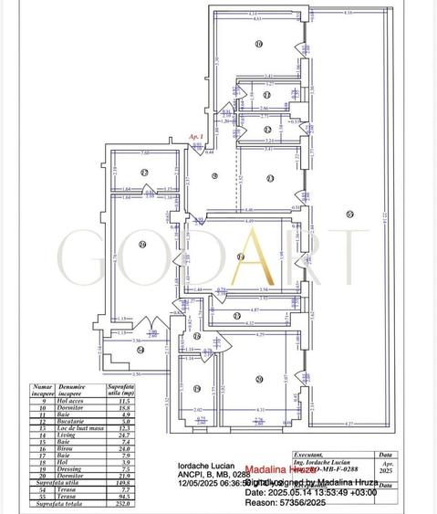Apartament cu 4 camere decomandat în Sisești
