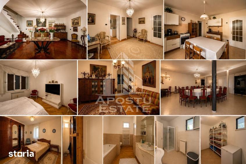 Casă cu 7 camere cu Teren 1000 Mp în Ghiroda