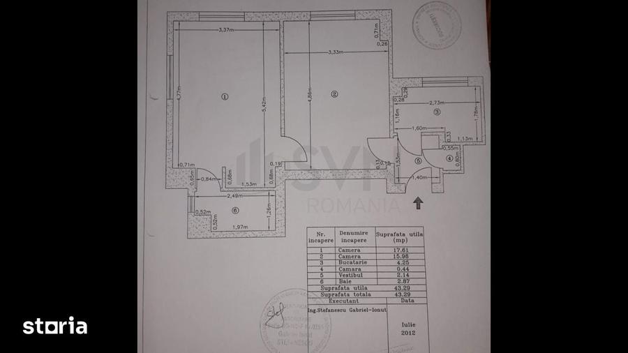 Apartament 2 camere I Romana - 9