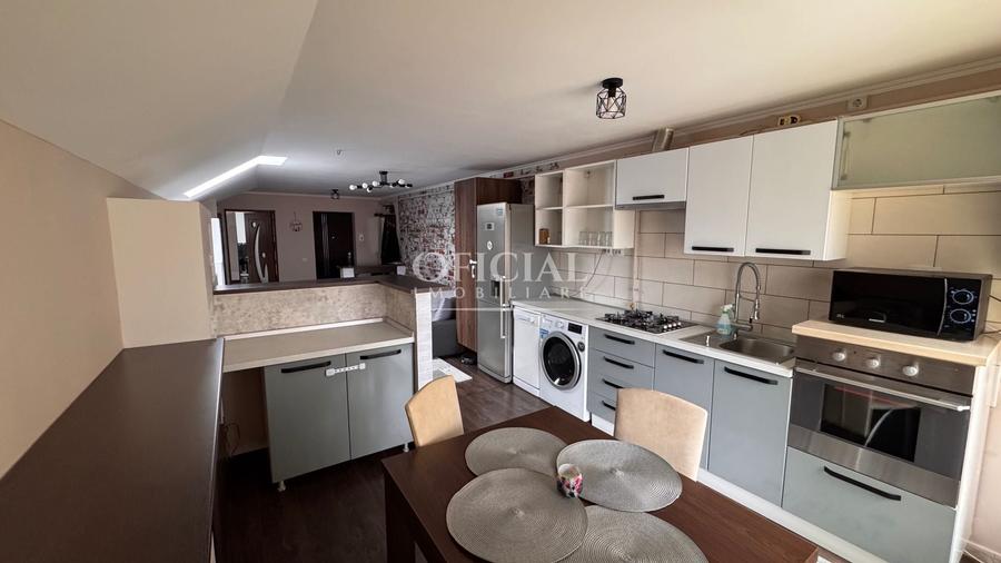 Apartament cu 3 camere semidecomandat, mobilat în Florești