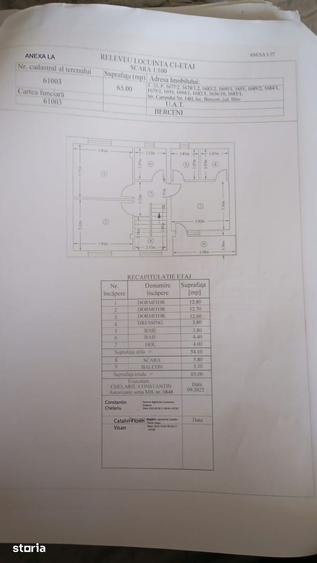 Casă cu 4 camere cu Teren 374 Mp în Berceni