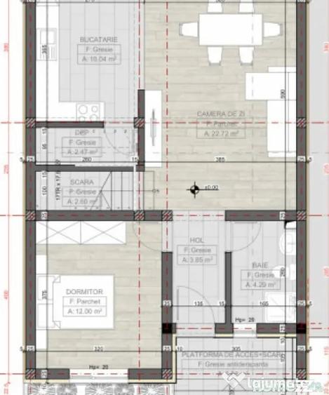 Casă cu 5 camere cu Teren 242 Mp în Central