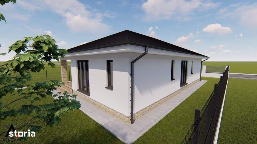 Casă cu 4 camere cu Teren 450 Mp în Central
