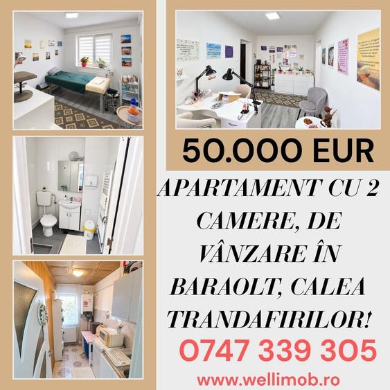 Apartament cu 2 camere în Est