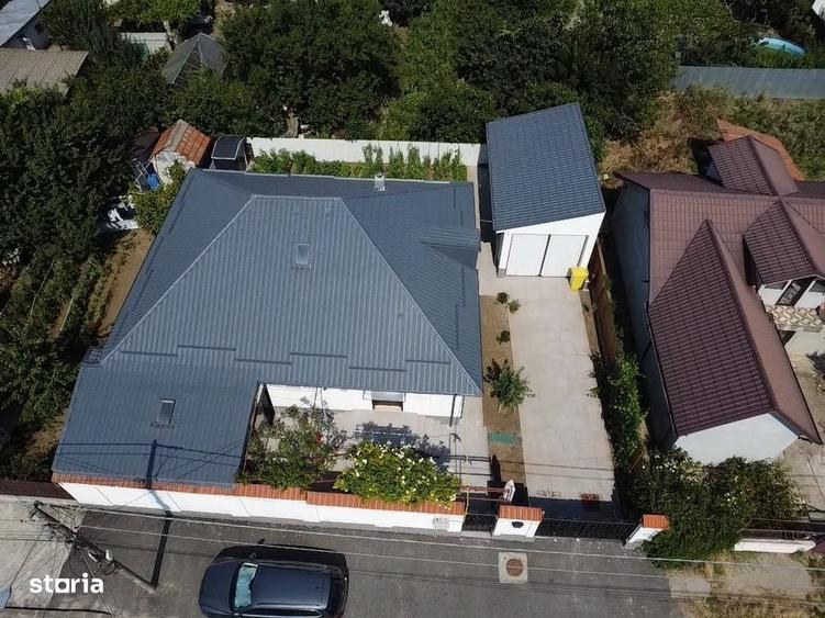 Casa la sol in Cumpana, 4 camere, garaj, 400 mp teren, gaze, renovata. - 2