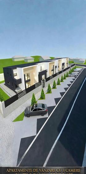 Apartament cu 3 camere decomandat în Cetate