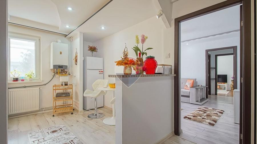 Apartament cu 2 camere semidecomandat, mobilat în Astra