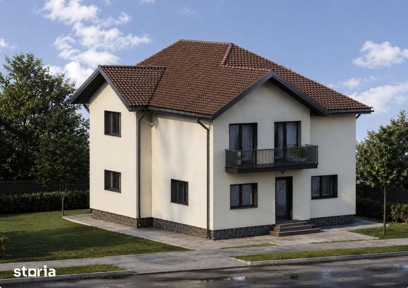 Casă cu 4 camere cu Teren 450 Mp în Lazaret