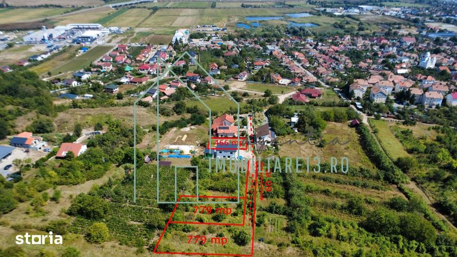 Teren de 779 mp, în Central