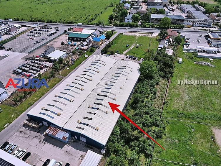 Spațiu industrial, de 1,800 mp, în Mărăcineni