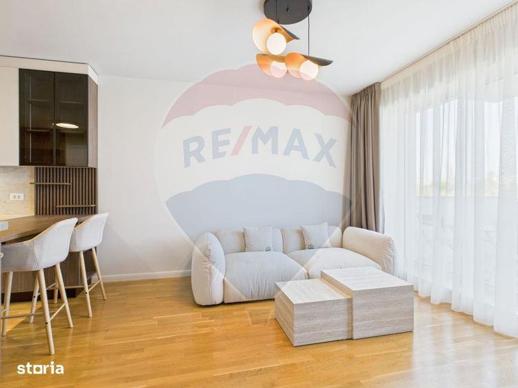 Apartament cu 2 camere, mobilat în Grivița
