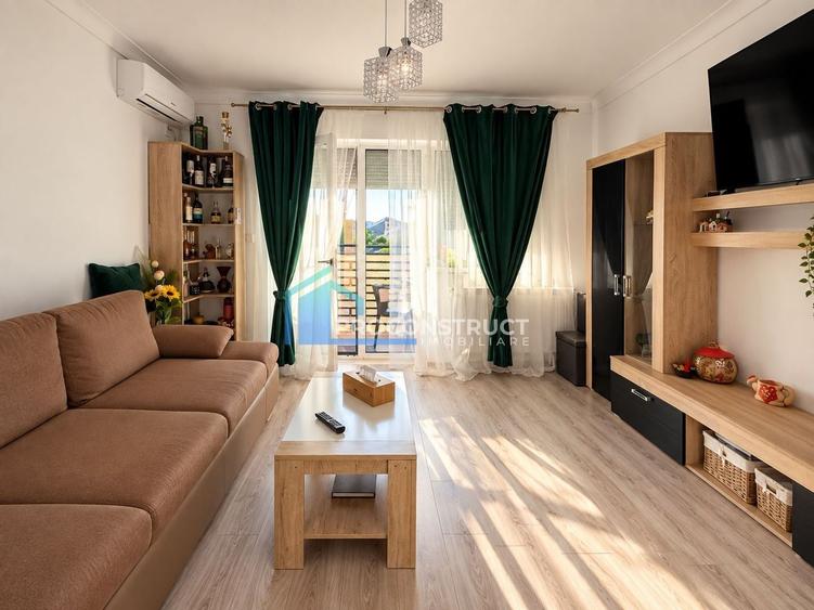 Apartament cu 3 camere decomandat, mobilat în Braytim