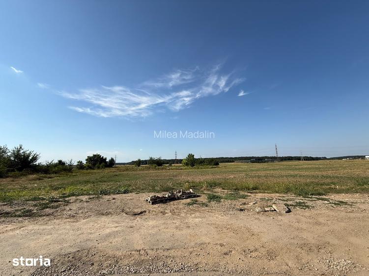 Teren 772mp Balotesti - Lahovari - Ilfov, deschidere 39m, utilitati