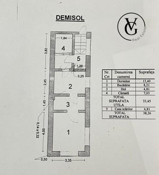 Casă individuală cu 4 camere cu Canalizare în Domenii
