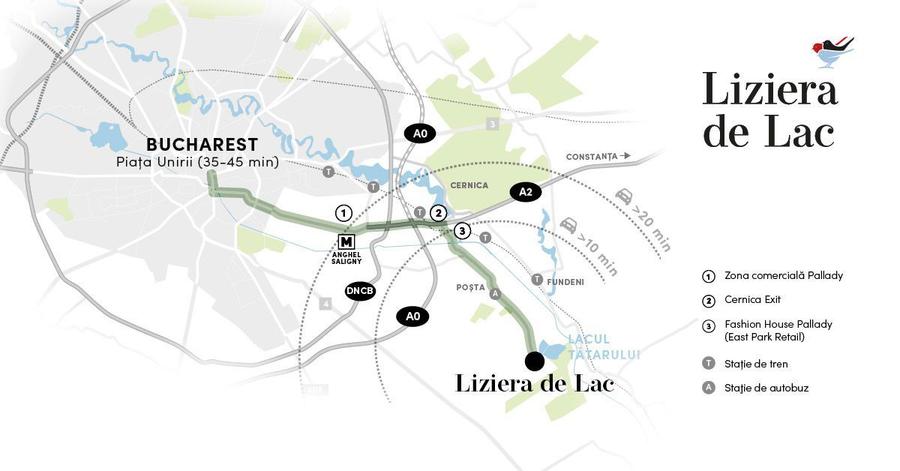 Case langa lac, zona verde | Metrou 20 min | Acces rapid Bucure?ti C9 - 15