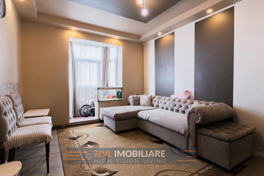 Apartament cu 3 camere semidecomandat, mobilat în Fortuna
