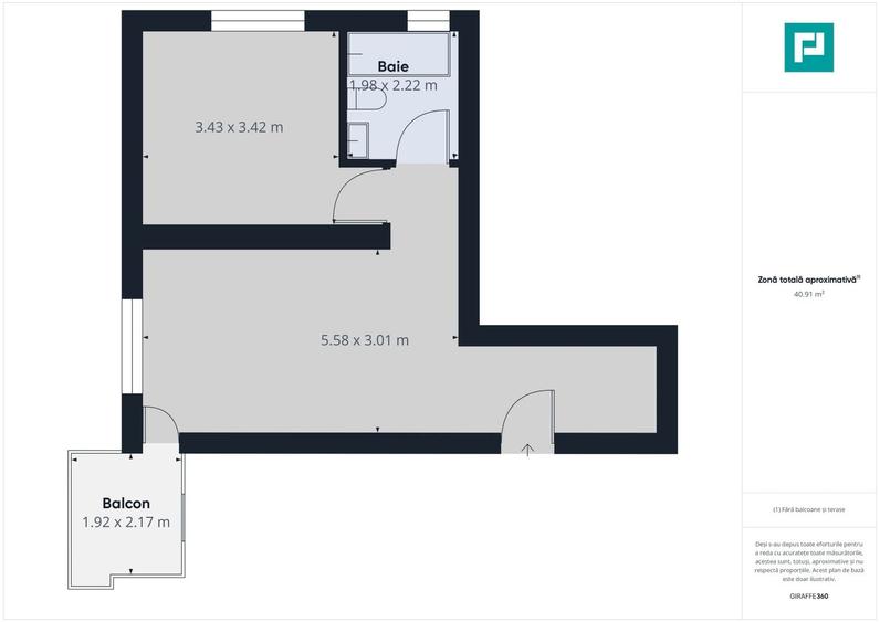 Apartament cu 2 camere  în Giroc - 8