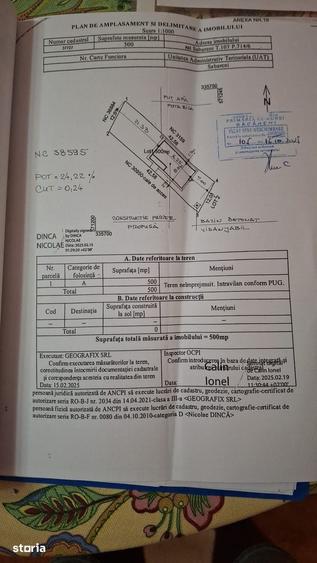 FARA COMISION Sabareni casa mare 3 camere 2 bai beci PARTER placa 500m - 20