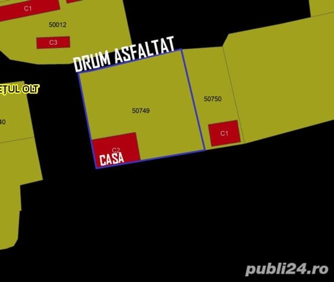 Casă cu 4 camere cu Teren 800 Mp în Colonești