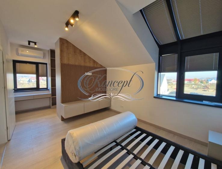 Apartament cu 2 camere semidecomandat, mobilat în Gilău