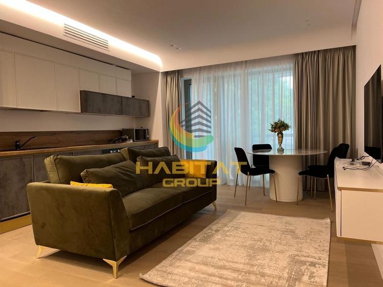 Apartament cu 3 camere semidecomandat, mobilat în Pipera