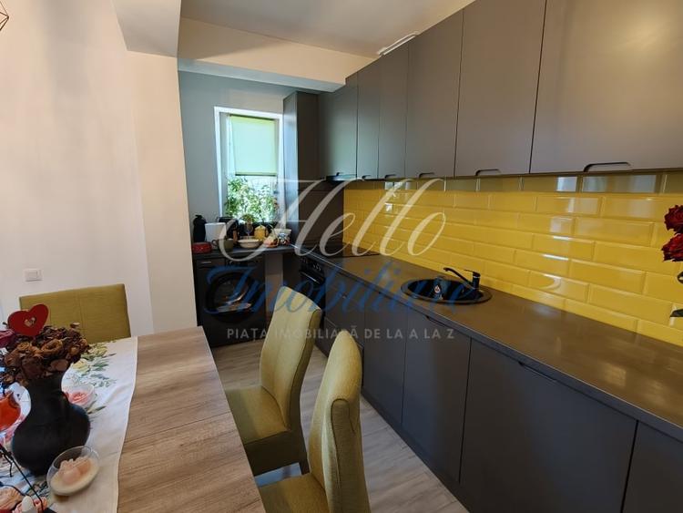 Apartament cu 2 camere semidecomandat, mobilat în Florești