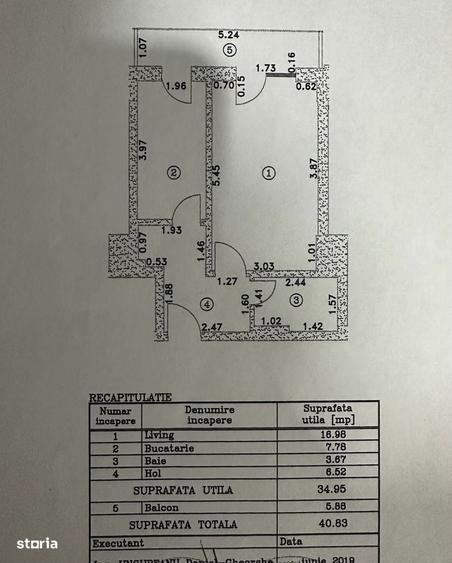 Garsoniera Novum Invest Politehnica Decomandata Propietar - 7