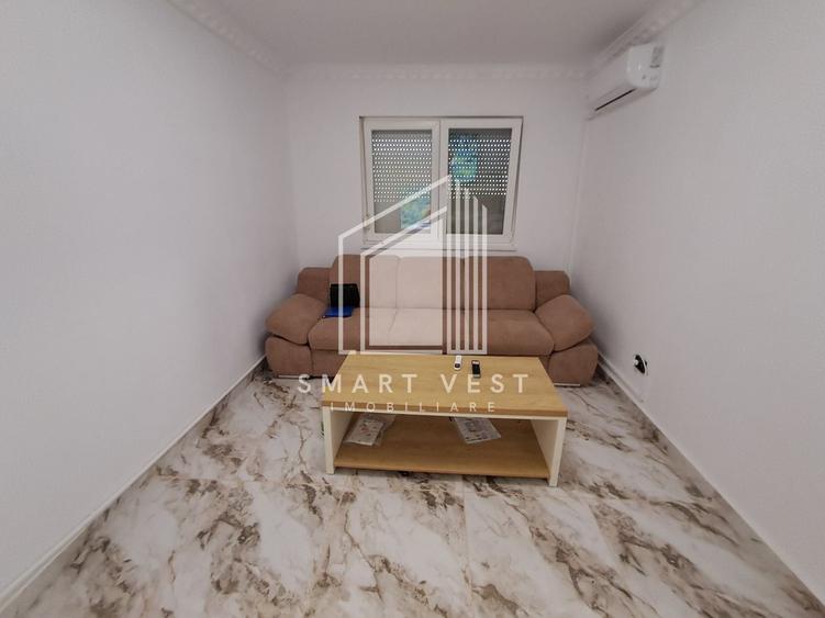 Apartament cu 2 camere semidecomandat, mobilat în Solidarității