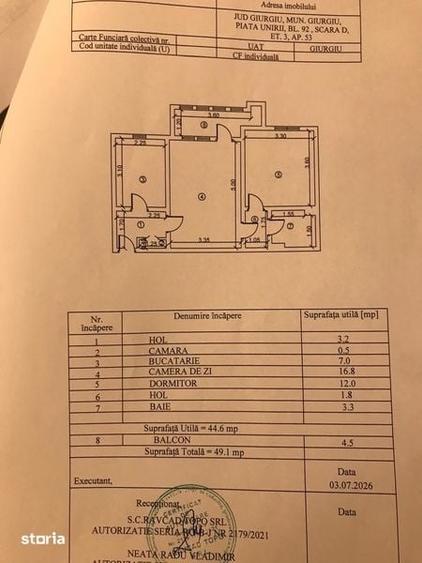 Apartament cu 2 camere în Central